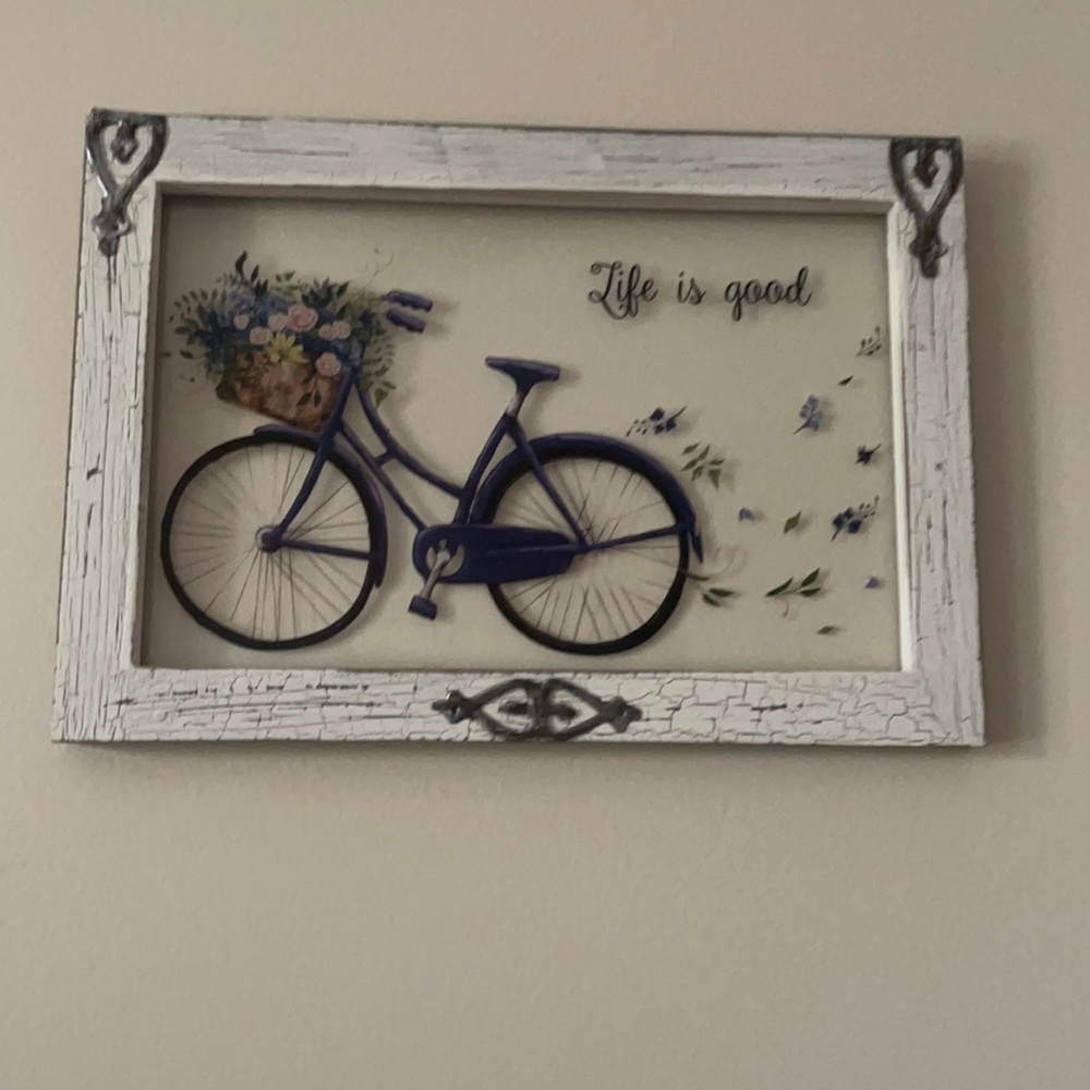 The charming picture with a pretty quote.